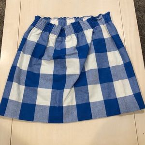 JCrew bunched skirt